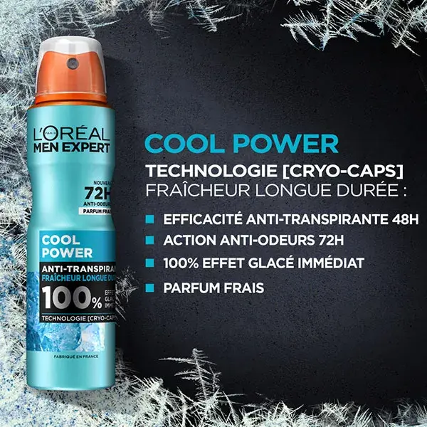 L'Oréal Men Expert Cool Power Deodorant Fresh Spray 150ml