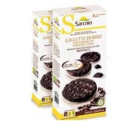 Sarchio Gallette Di Riso Con Cioccolato Fondente Senza Glutine 34 g