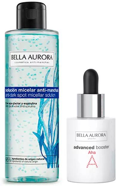 Bella Aurora Advanced Booster Sérum Anti-Imperfecciones 30 ml + Solución Micelar Antimanchas 200 ml 