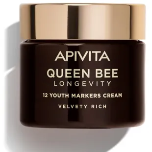 Apivita Queen Bee Longevity Rich Cream 12 Youth Markers 50 ml