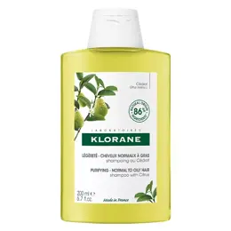 Klorane Pulpe de Cédrat Shampooing Purifiant Légèreté 200ml