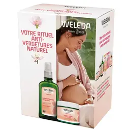 Weleda Coffret Rituel Vergetures Huile 100ml + Baume 150ml