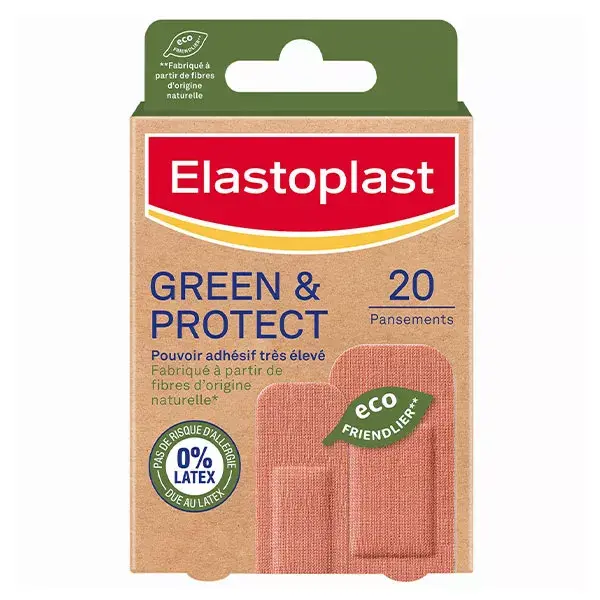 Elastoplast Green & Protect Apósito de Tela 20 unidades