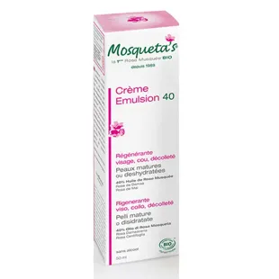 Mosqueta's Emulsione 40 Bio 50ml