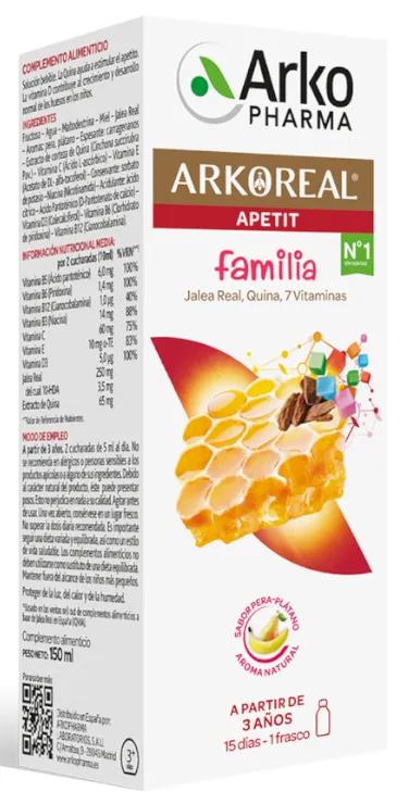 Arkoreal Apetit sirop saveur banane et poire 150 ml