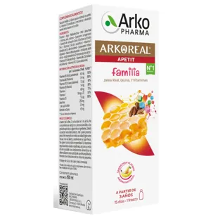 Arkopharma ArkoReal Apetit Junior Jarabe Sabor Plátano y Pera 150 ml