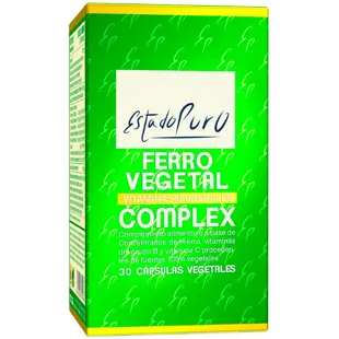 Estado Puro Ferro Vegetal Complex 30 Cápsulas
