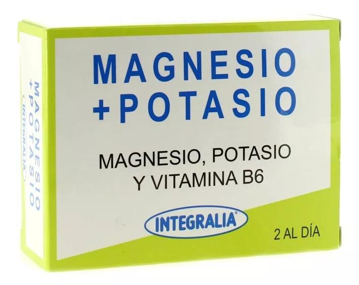 Integralia Magnésio+Potasio 60 Cápsulas