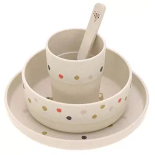 Laessig Spicy Orange 4-Piece Dinnerware Set