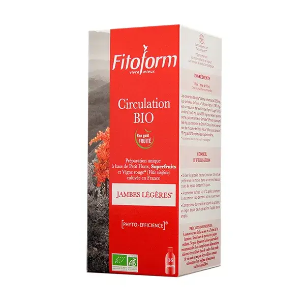 Fitoform Circulation Bio Integratore Alimentare per Gambe Leggere 250ml