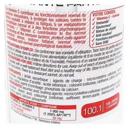 Eric Favre Bien-Être Vitamine C 1000mg 100 comprimés