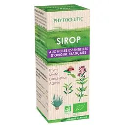 Phytoceutic Sirop Huiles Essentielles Thym Myrte Eucalyptus et Agave 100ml