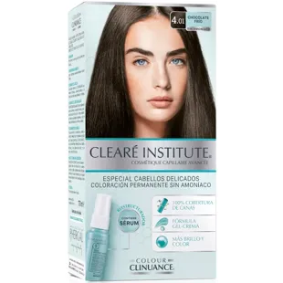 Clinuance Permanent Color Cream Delicate Hair 4.01 Cold Chocolate