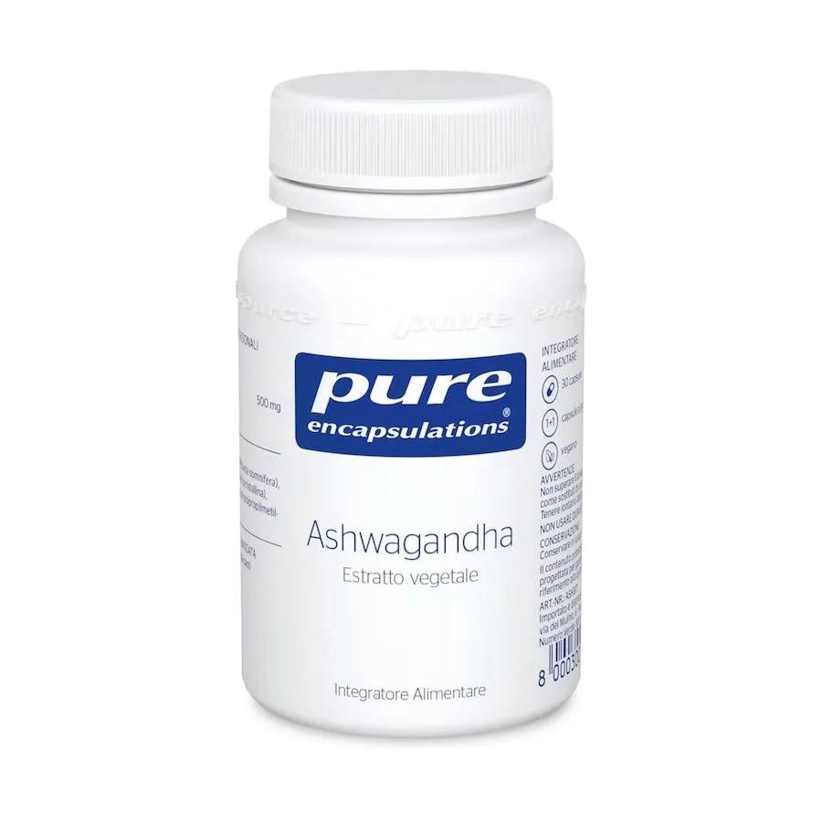 Pure Encapsulations Ashwagandha Integratore Contro Stress e Stanchezza 30 Capsule