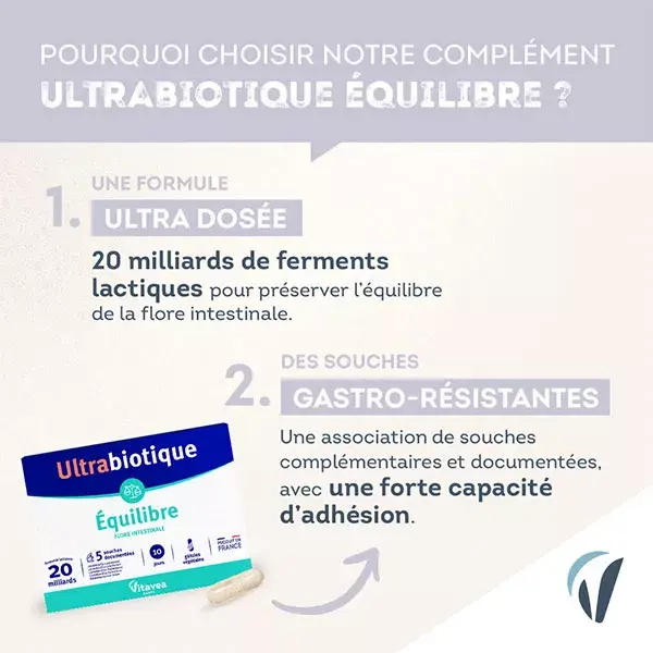 Nutrisanté Ultrabiótico Equilibrio 10 comprimidos