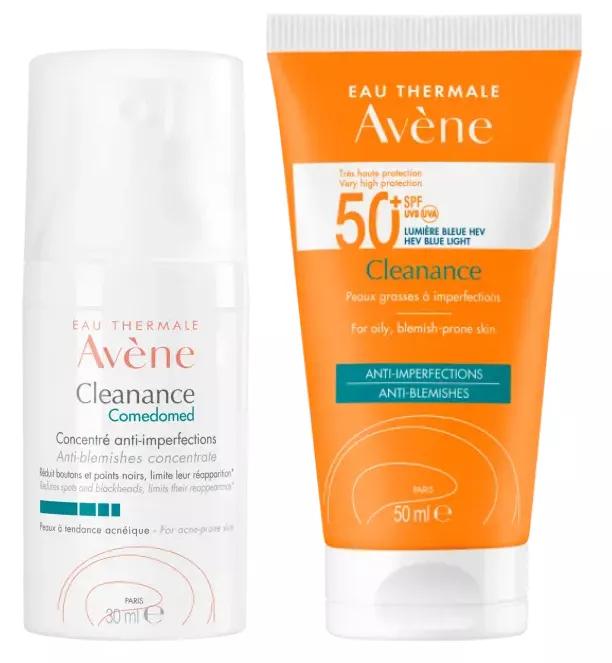 Avène Cleanance Comedomed 30 ml + Protector Solar SPF50+ 50 ml