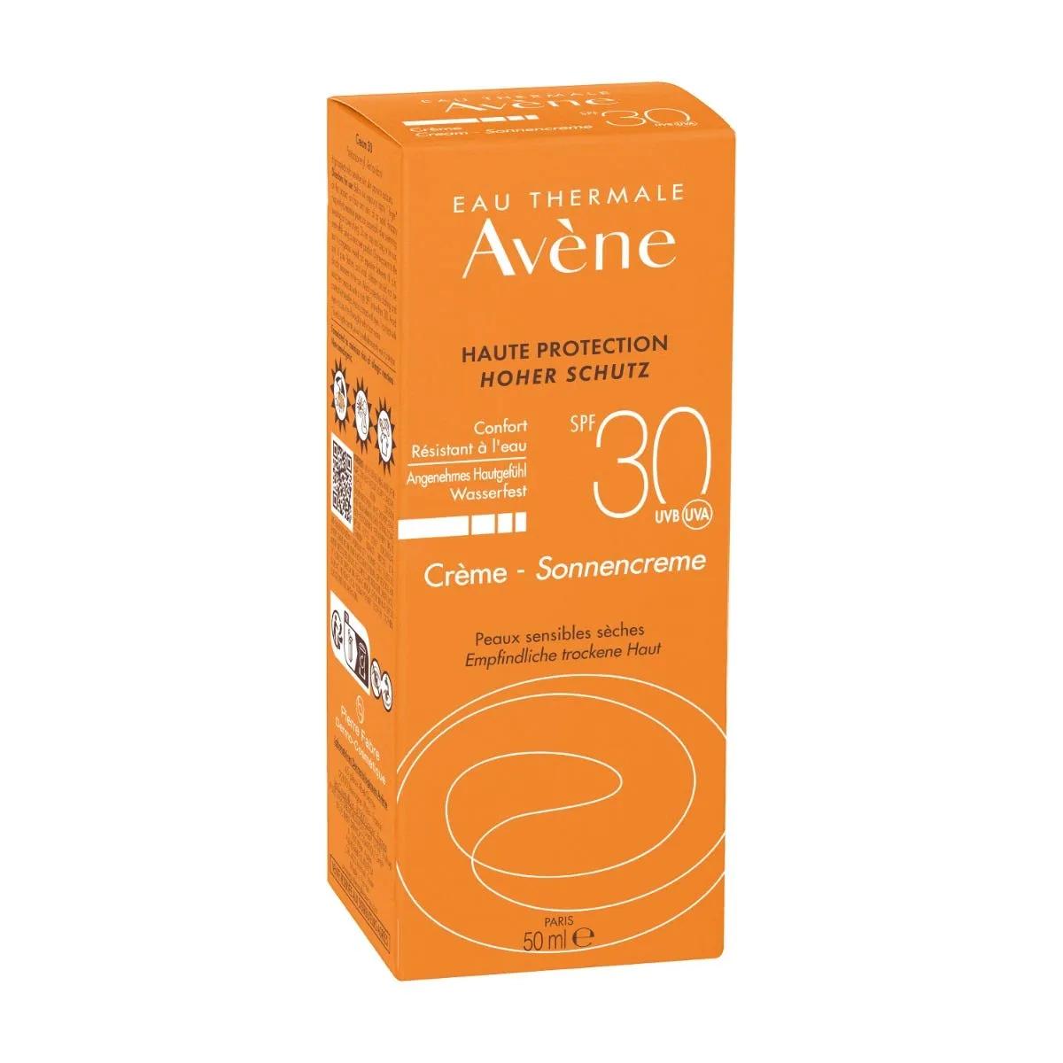 Avène Solare Crema Viso SPF 30 Protezione Alta 50 ml