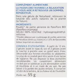 Naturland Passiflore Bio 150 végécaps