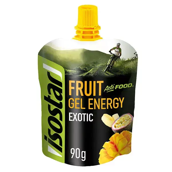 Isostar Gel Fruta Energía Actifood Exótica 90 g