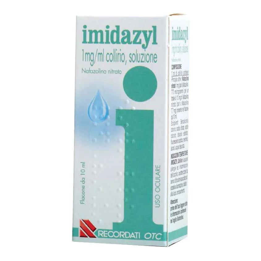 Imidazyl Collirio 0,1% Nafazolina Decongestionante Flacone 10 ml