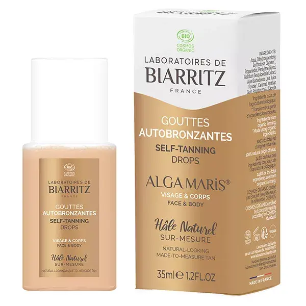 Laboratoires de Biarritz Sun Care Organic Self-Tanning Drops 35ml