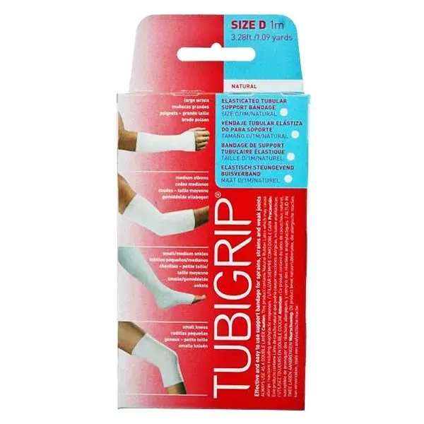 Medisport Tubigrip D Bandage Tubulaire Compressif pour Cheville Genou 1 unité