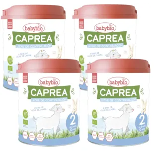 Babybio Caprea 2 Follow-On Goat&#39;s Milk 4x800 gr