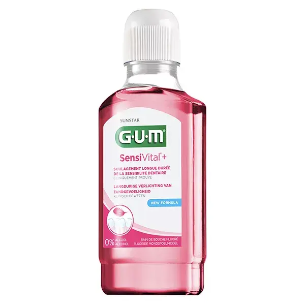 Gum Butler Sensivital+ Mouth Wash 300ml 