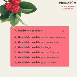 Pranarom Huile Essentielle Gaulthérie Couchée 10ml