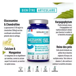 Granions Glucosamine 1500 mg 90 comprimés