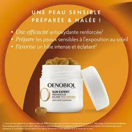 Oenobiol Sun Expert Préparateur Solaire Peau Sensible 30 gélules