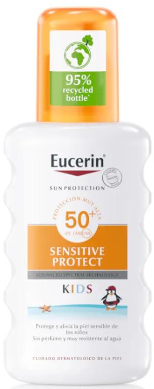 Eucerin Zonnespray Sensitive Kids SPF50 + 200ml