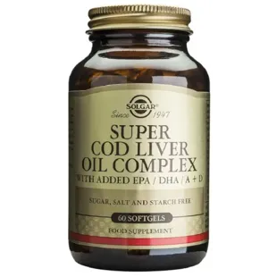 Solgar Super Cod Live Oil Complex 60c