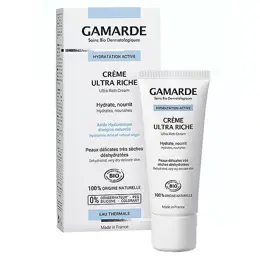 Gamarde Hydratation Active Crème Ultra Riche Bio 40ml