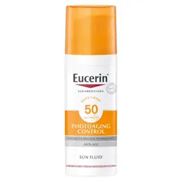 Eucerin Sun Protection Photoaging Control Fluide Solaire Anti-Âge SPF50 50ml