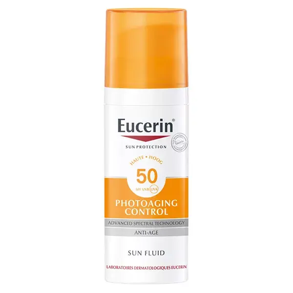 Eucerin Sun Protection Photoaging Control Fluide Solaire Anti-Âge SPF50 50ml
