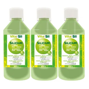 Vitasil Bevanda Silicio Organico 3 x 500 ml