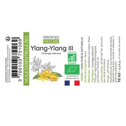 Propos' Nature Aroma-Phytothérapie Huile Essentielle Ylang-Ylang III Bio 10ml