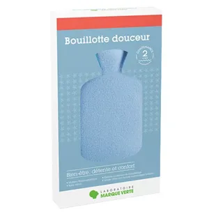 Borsa dell'Acqua Calda Fodera Blu 2L