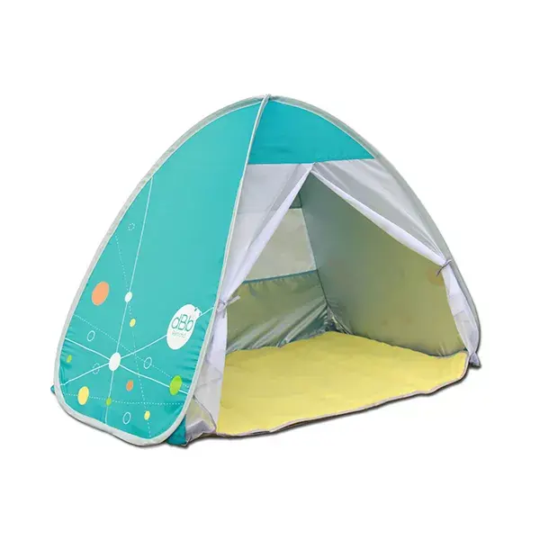 dBb Remond Pop Up Anti UV Tent Yellow & Turquoise