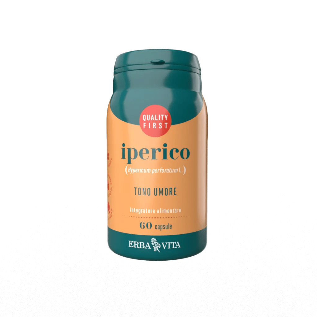 Erba Vita Iperico Integratore Tono Dell’Umore 60 Capsule 400 mg