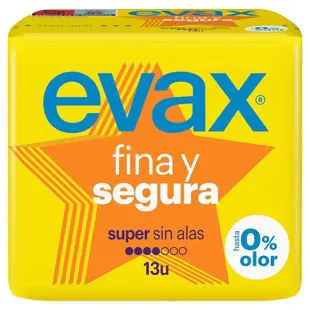 Evax Thin and Safe Maxi Sanitary Pads 13 Pads