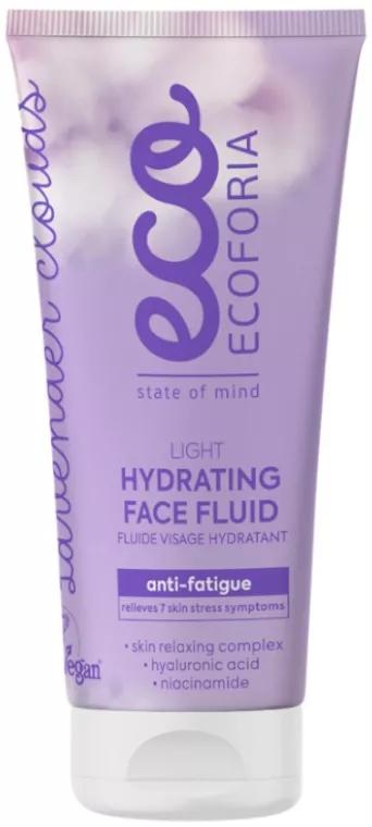 Ecoforia Lavender Clouds Light Feuchtigkeitsspendendes Gesichtsfluid 50 ml