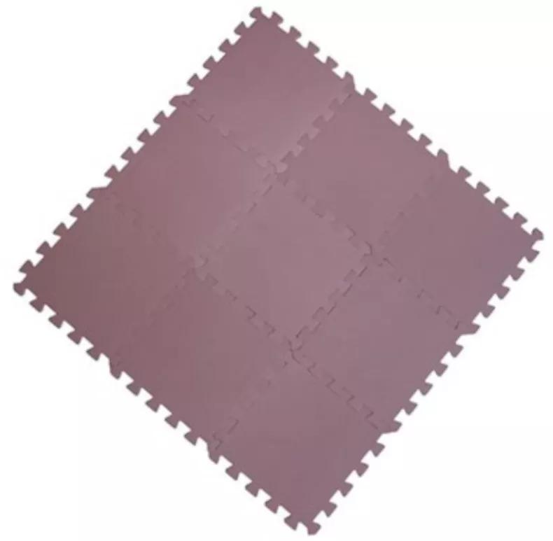 Tapis d'éveil BabyDan Rose Poudré 90x90 cm