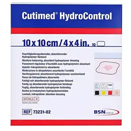 BSN Médical Cutimed HydroControl Pansement Absorbant Stérile 10cm x 10cm