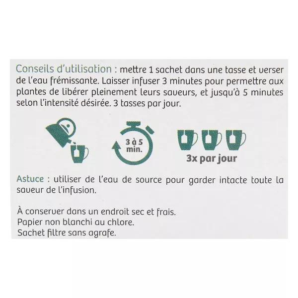 Vitavea - BioNutrisanté - Infusión para después de las comidas con menta Nanah - 20 sobres