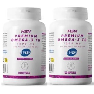HSN Premium Omega-3 TG (IFOS) 1000mg 2x120 Pearls