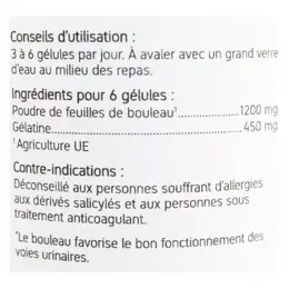 Nat & Form Original Bouleau 200 gélules