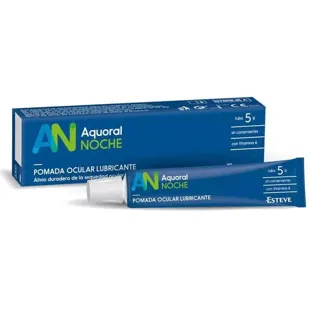 Aquoral Noche Sequedad Ocular Pomada 5 gr