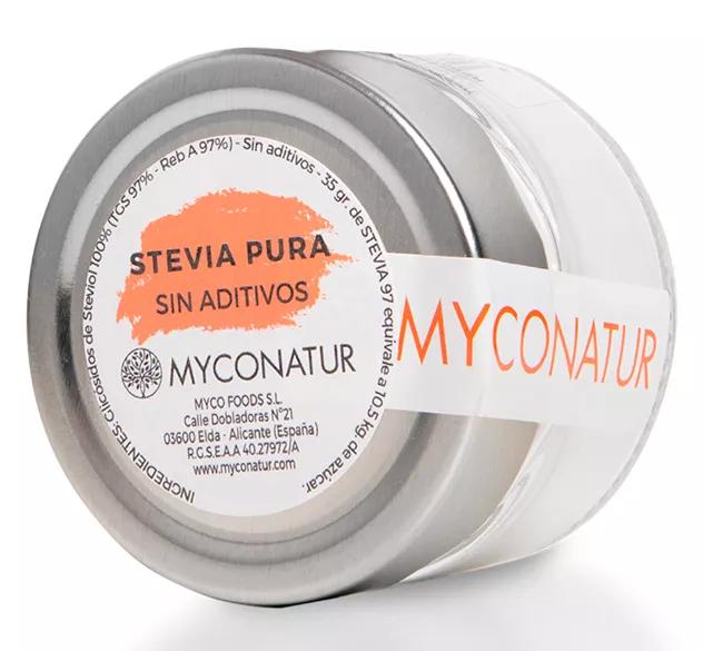 Myconatur Reines Stevia 97 ohne Zusatzstoffe 35 gr